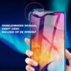 Magnetic Tempered Glass Double-sided Phone Case - Black - Image 7