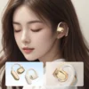 Wireless Open Ear Headphones with LED Display - Black - Image 3