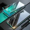 Magnetic Tempered Glass Double-sided Phone Case - Black - Image 5