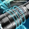 Multifunctional White Laser Telescopic Zoom Tactical Flashlight - Image 12