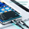 PD 100W Fast-charging and Fast-transmission Data Cable with Digital Display - PD29W Blue [Type-C to Lightning -2m] - Image 15