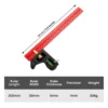 Combination Square Ruler 45-90 degree Marking - 40cm - Image 10