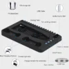 Multifunctional Cooling Stand Set - Black - Image 7