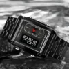 Stylish Multifunctional Waterproof Watch - Black - Image 6