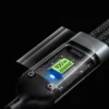 Transparent Luminous 3-in-1 Super Fast Charging Cable - 1.2M - Image 5