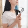3 Speeds Handheld Cooling Fan with Cold Compress Function - Blue - Image 5