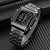 Stylish Multifunctional Waterproof Watch - Black - Image 4