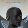 Sporty Hanging Ear Bluetooth Earphones - Black - Image 4