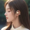 Wireless Open Ear Headphones with LED Display - Black - Image 4