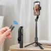 Foldable Selfie Stick Tripod - With Fill Light - Image 14