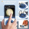 Magnetic Rotating Stand Phone Case - Black - Image 4