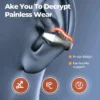 Wireless Ear Clip Bone Conduction Headphones - Black - Image 5