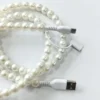 2-In-1 USB To Type-C ＆ Lighting Beaded Charger Cord - Colorful - Image 11