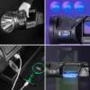 Super Bright Double-head Spotlight Portable Flashlight - L - Image 12