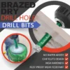 Brazed Dry Drill Hole Drill Bits-Green: 6mm+8mm(2pcs) - Image 2