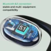 Wireless Ear Hanging Bluetooth Headset - Black - Image 9