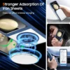 Magnetic Rotating Stand Phone Case - Black - Image 3