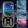 Touch Screen Bluetooth Earbuds with Noise Cancelling - Black - Image 3