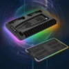 Multifunctional Cooling Stand Set - Black - Image 2