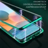 Magnetic Tempered Glass Double-sided Phone Case - Black - Image 10