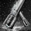 Multifunctional White Laser Telescopic Zoom Tactical Flashlight - Image 8