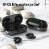Wireless Ear Clip Bone Conduction Headphones - Black - Image 9