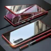 Magnetic Tempered Glass Double-sided Phone Case - Black - Image 3