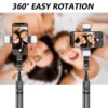 Foldable Selfie Stick Tripod - With Fill Light - Image 7